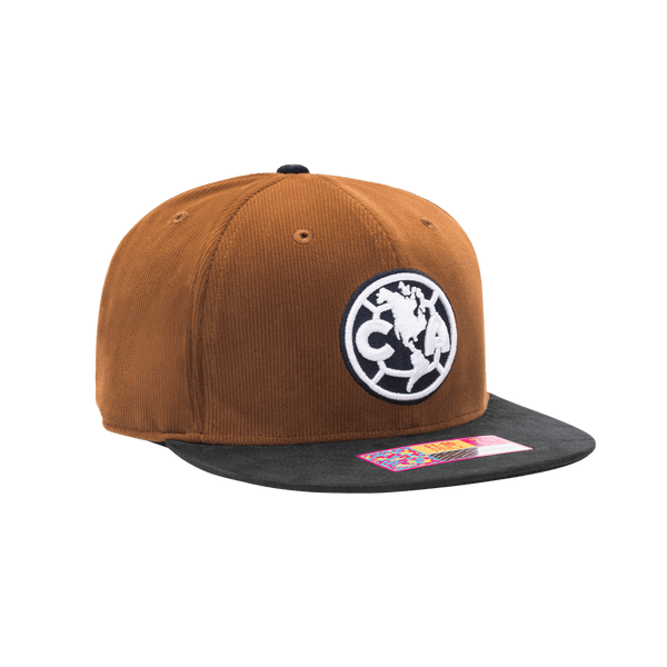 Club America Cognac Fitted Hat