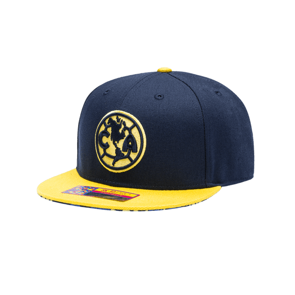 Club America Flor De Muerto Snapback Hat