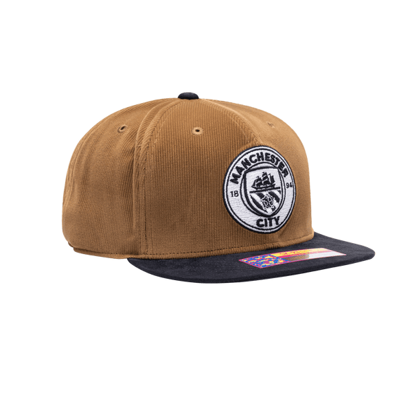 Manchester City Cognac Snapback Hat