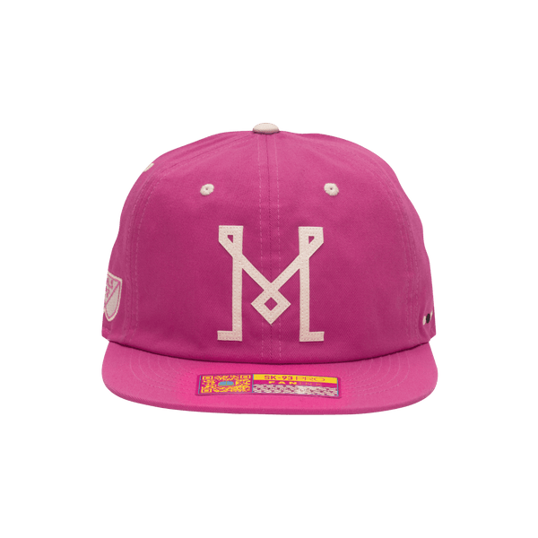 Inter Miami Bankroll Coral Snapback Hat