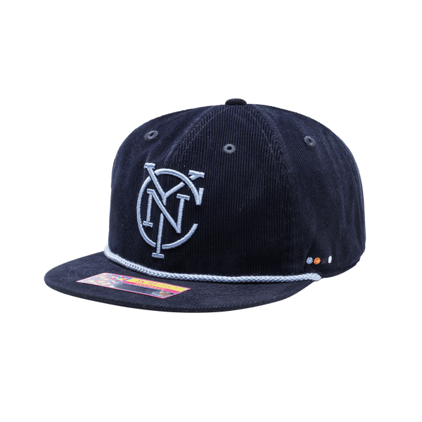 New York City FC Snow Beach Snapback Hat