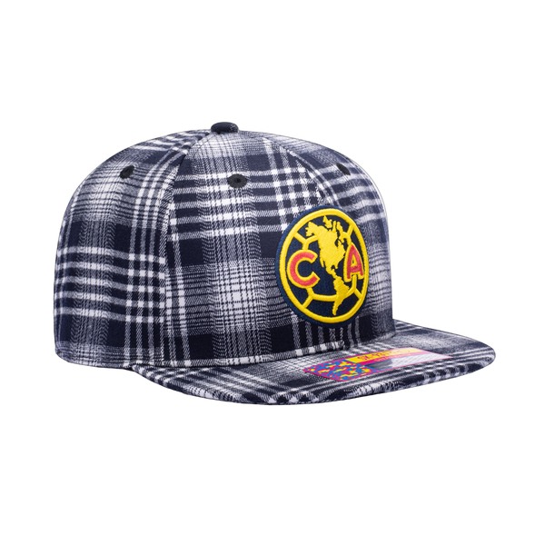 View of right side of Club America Hooligan Snapback