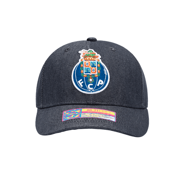 FC Porto 541 Adjustable with high crown, curved peak brim, and adjustable buckle strap closure, in Navy