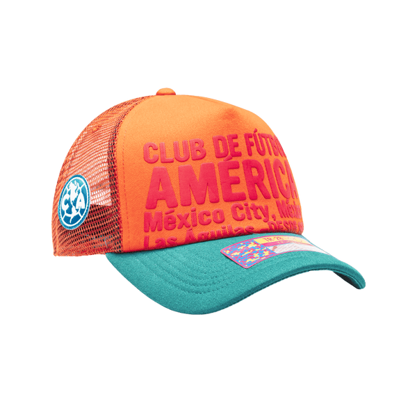 Club America Club Gold Trucker Hat