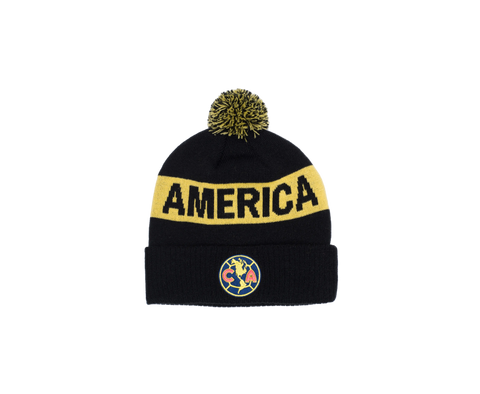Club America Cuffed Knit Beanie