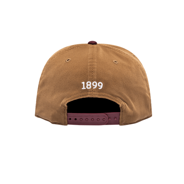 FC Barcelona Cognac Snapback Hat