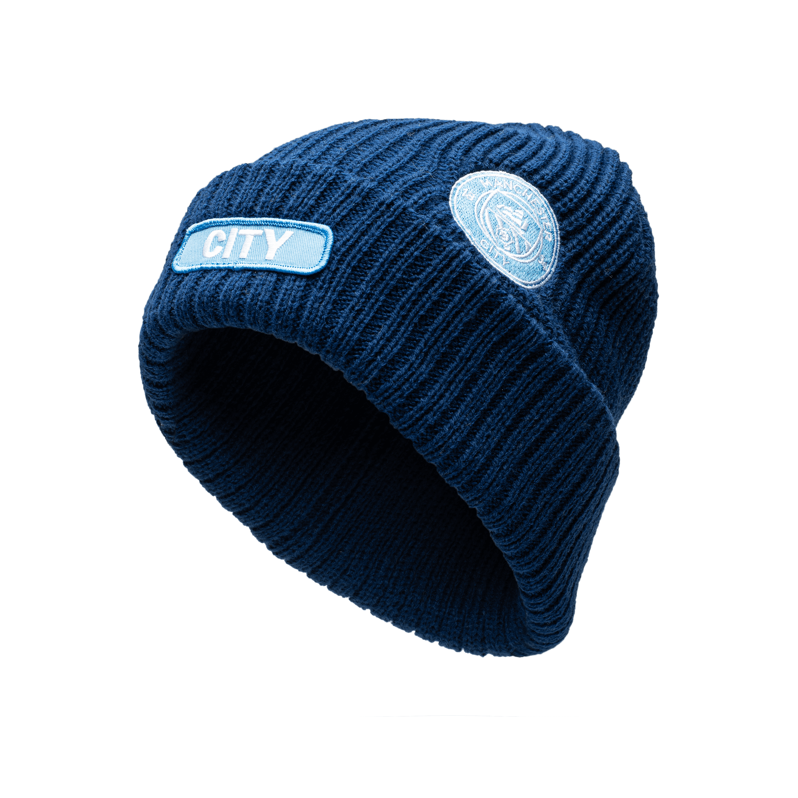 Man city bobble hat sales