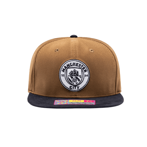Manchester City Cognac Fitted Hat
