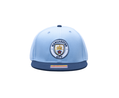 Manchester City Team Snapback Hat