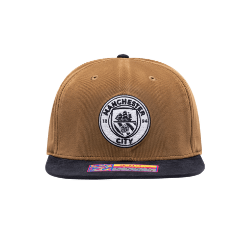 Manchester City Cognac Snapback Hat