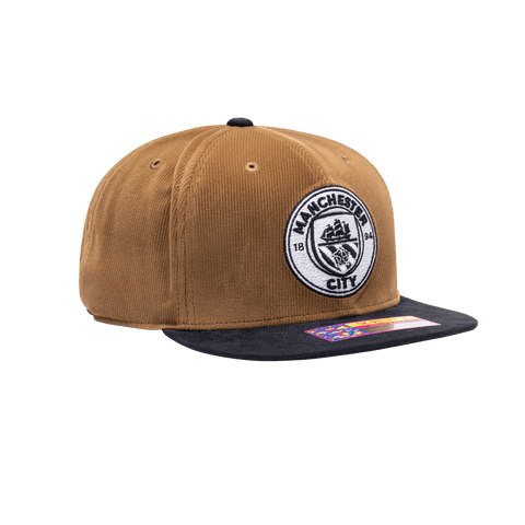 Manchester City Cognac Snapback Hat