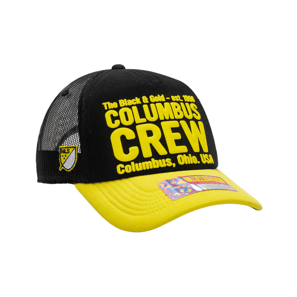 Columbus Crew Club Gold Trucker Hat