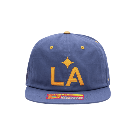 LA Galaxy Bankroll Coral Snapback Hat