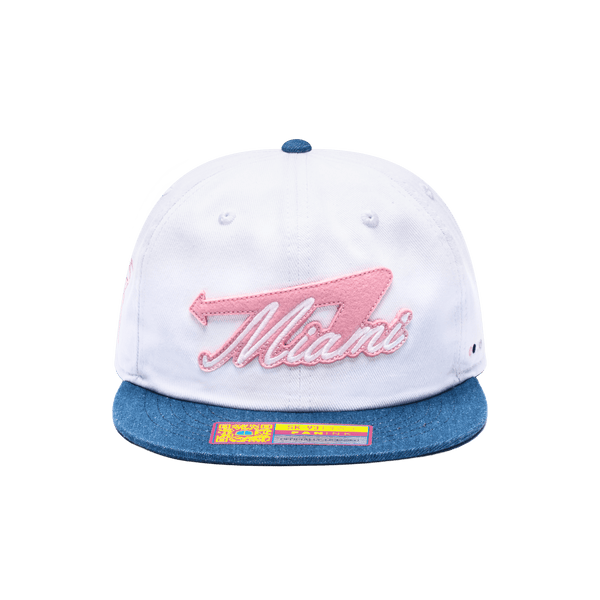 Inter Miami Soft Serve Snapback Hat