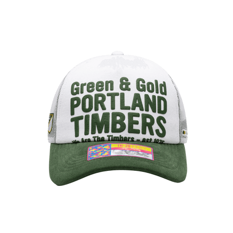 Portland Timbers Club Gold Trucker Hat