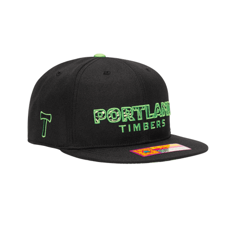 Portland Timbers Foxtail Snapback Hat