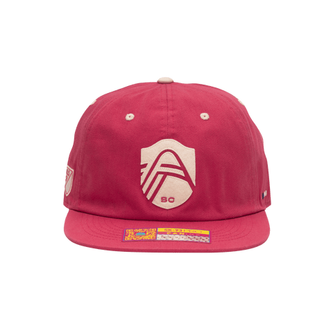 St. Louis City SC Bankroll Coral Snapback Hat