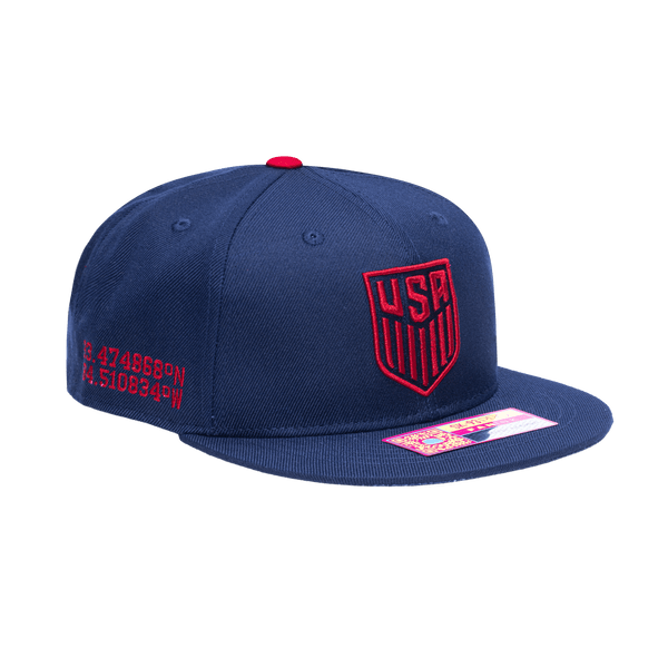 US Soccer Locale Snapback Hat