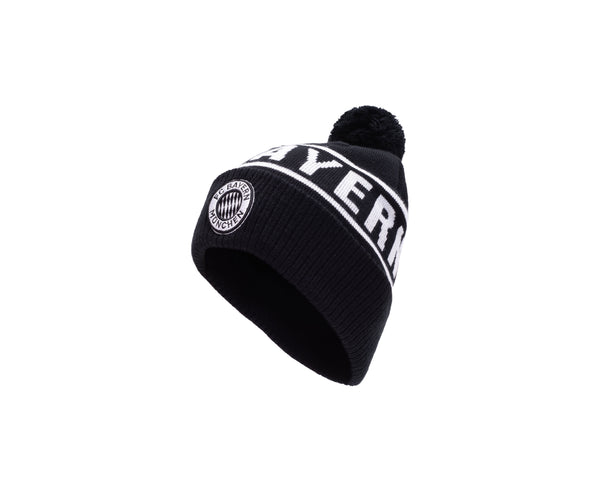 Black white Bayern Munich Hit Beanie