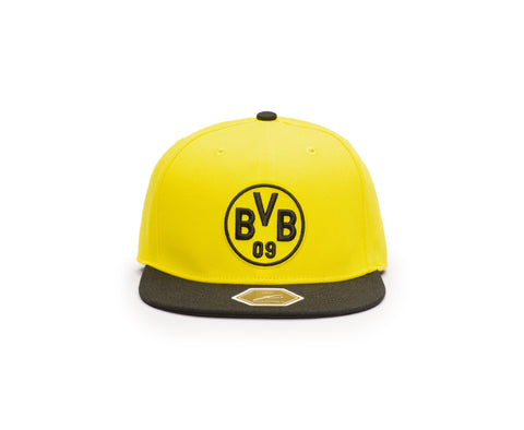 Yellow Borussia Dortmund Team Kids Snapback yellow crown with black beak