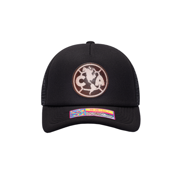 Black Club America Shield Trucker