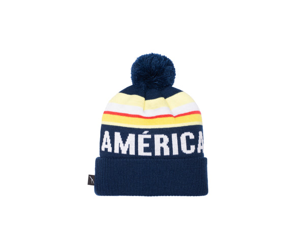 View of back side of Club America Proud Beanie