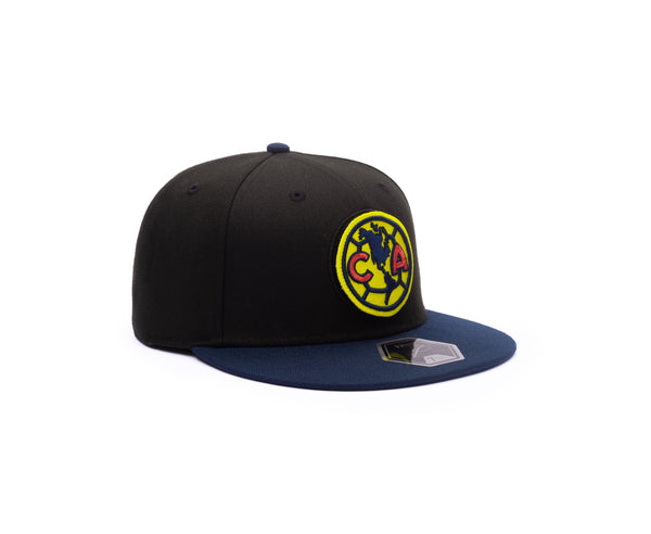 View of right side of Club America Team Patch Fitted