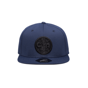 Blue Club America Trophy Snapback with black emblem