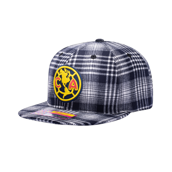 View of left side of Club America Hooligan Snapback