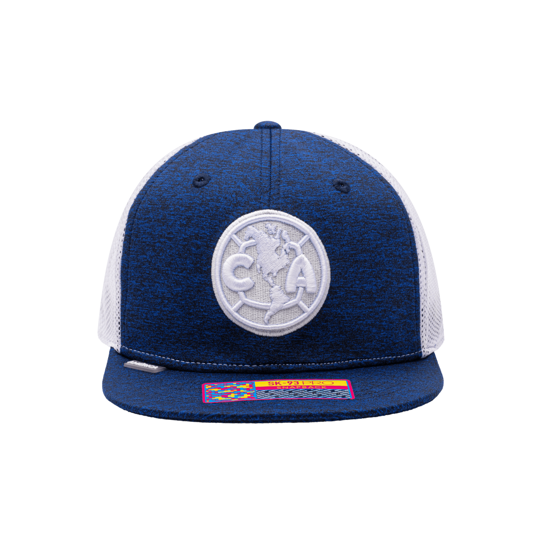 Blue and white Club America Dribbling Snapback