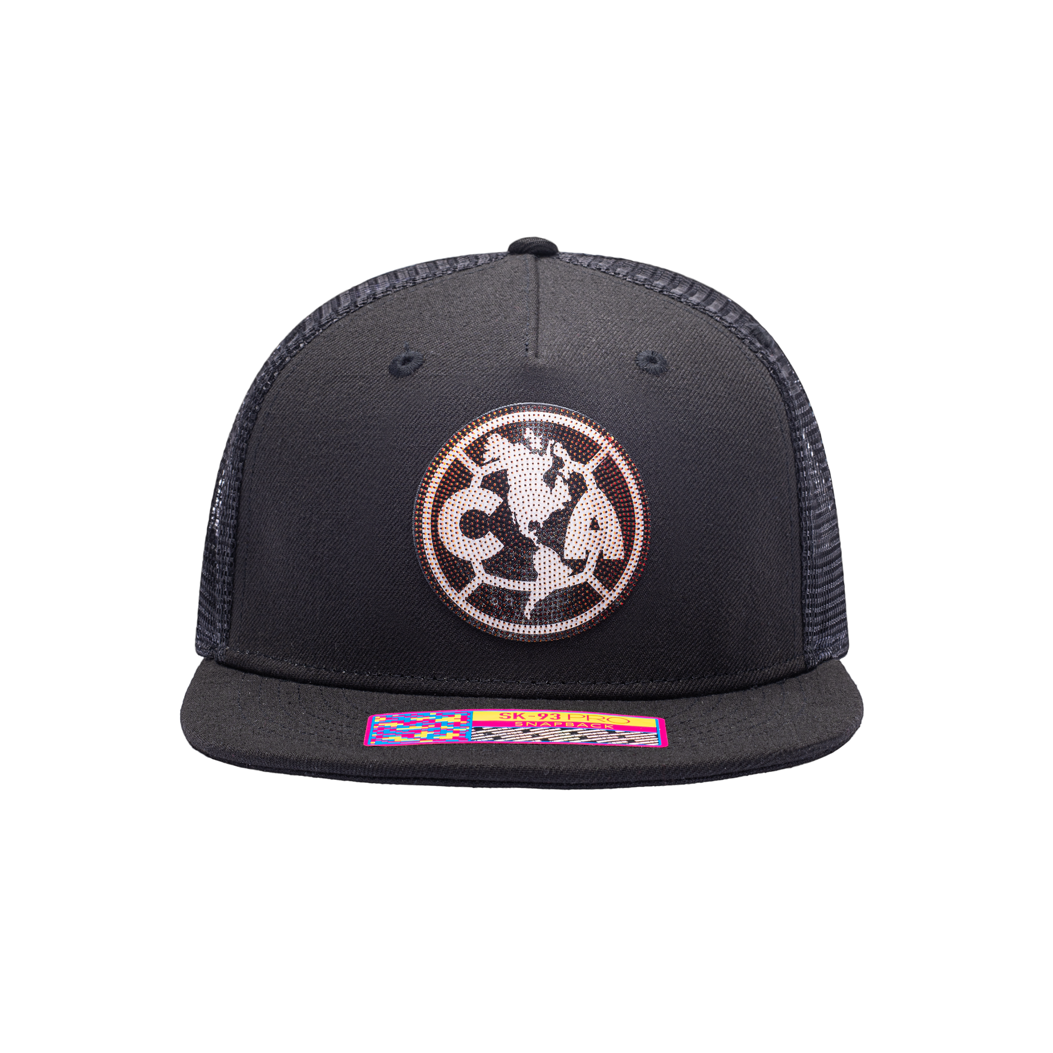 Black Club America Shield Snapback