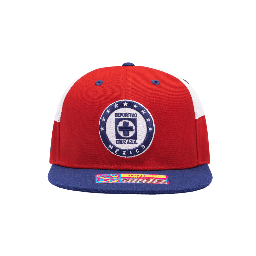 Cruz Azul Mondrian Snapback Hat Fan Ink