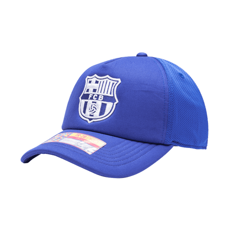 Fc barcelona top fitted hat