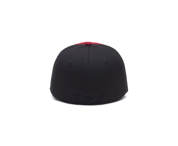 Back view of Red and black FC Barcelona Breakaway Stretch