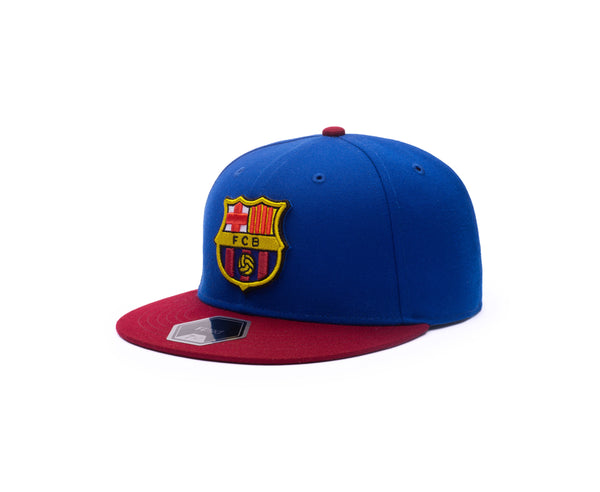 View of Left side of FC Barcelona Team Patch Fitted