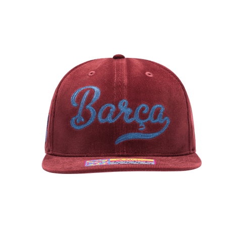 FC Barcelona Plush Snapback Hat