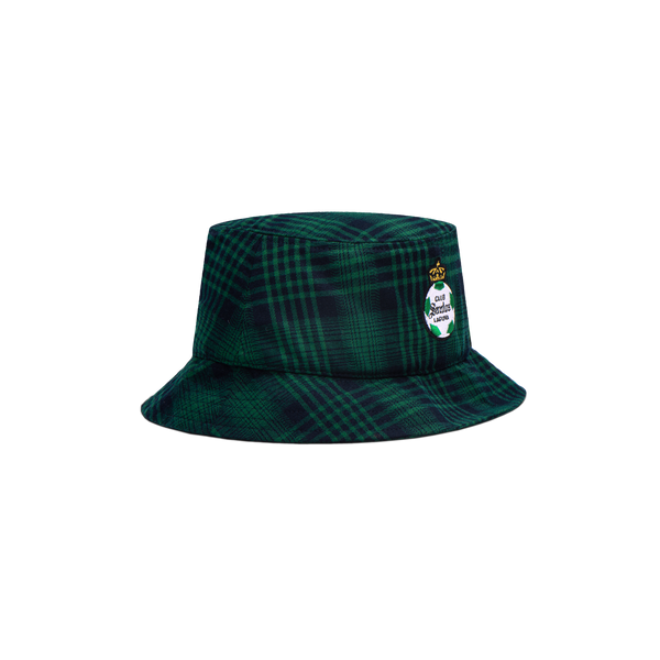 Right side view of green Santos Laguna Hooligan Bucket Hat