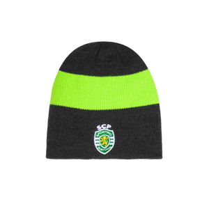 Black Sporting Fury Knit with green stripe